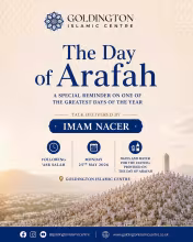The Day of Arafah Talk