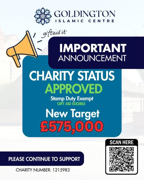 Charity status approved